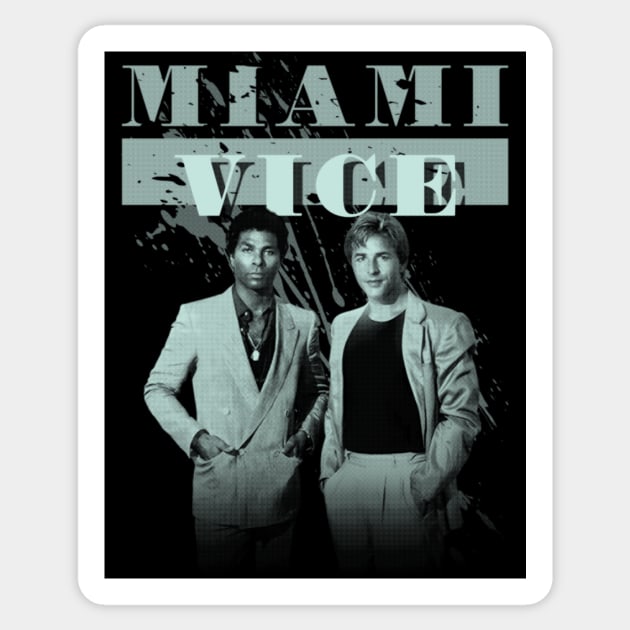 Miami Vice Sticker by kostjuk